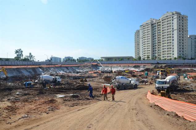 Início das obras | Riserva Golf Vista Mare Residenziale – Apartamento	na  Barra da Tijuca - Rio de Janeiro - Rio de Janeiro